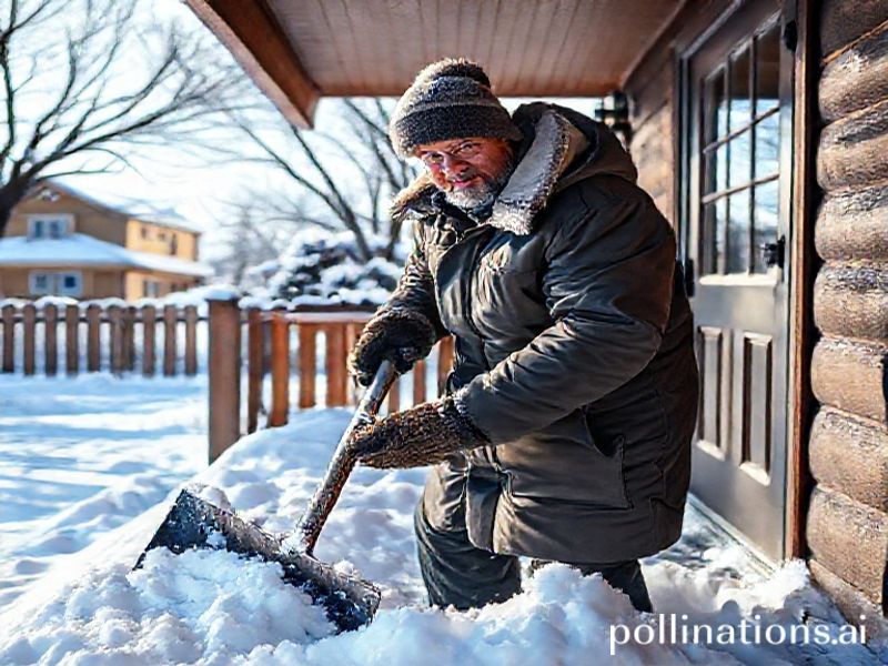 Trending: shoveling snow