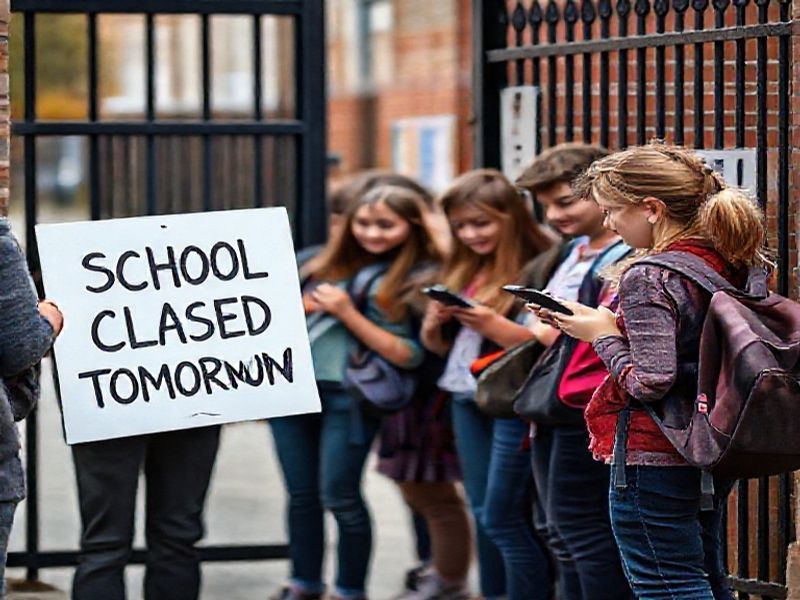 Trending: schools closed tomorrow