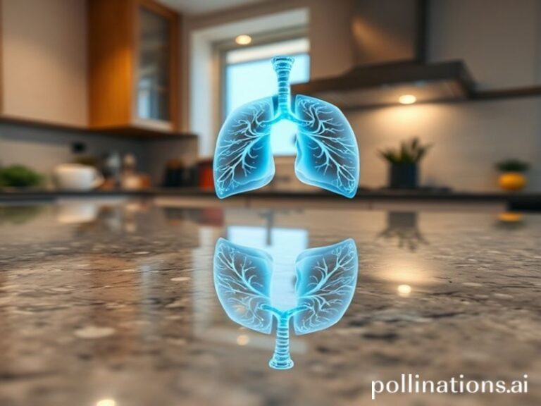 Trending: lung disease quartz countertops