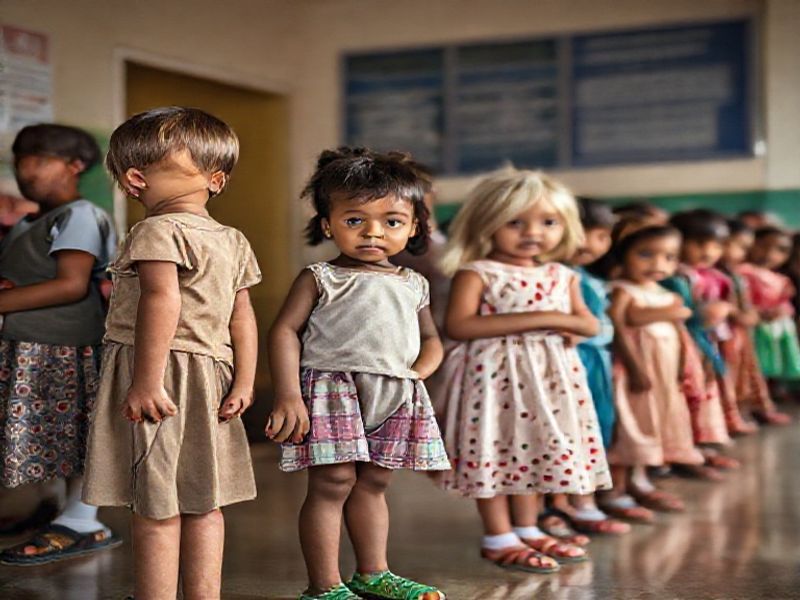 Trending: vegan children are shorter and skinnier