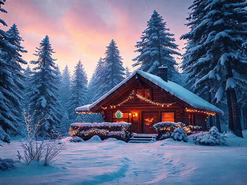 Trending: fortnite winterfest cabin