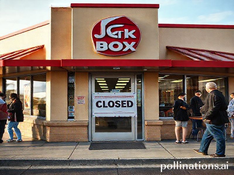 Trending: jack in the box closures