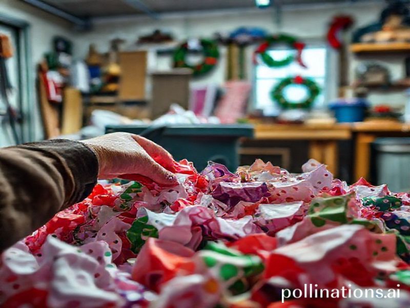 Trending: christmas wrapping paper recycling