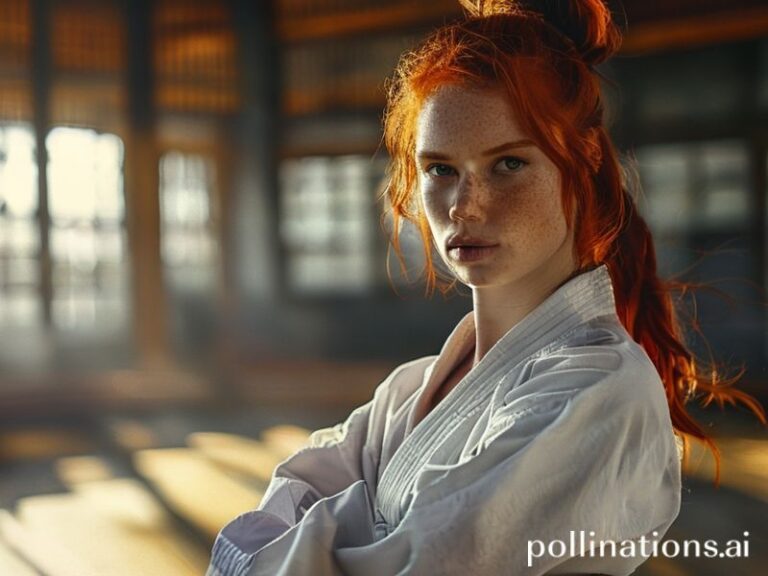 Trending: redheaded blackbelt