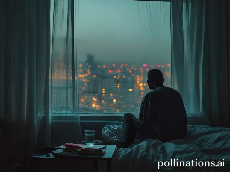 Trending: sleepless in a hotel room