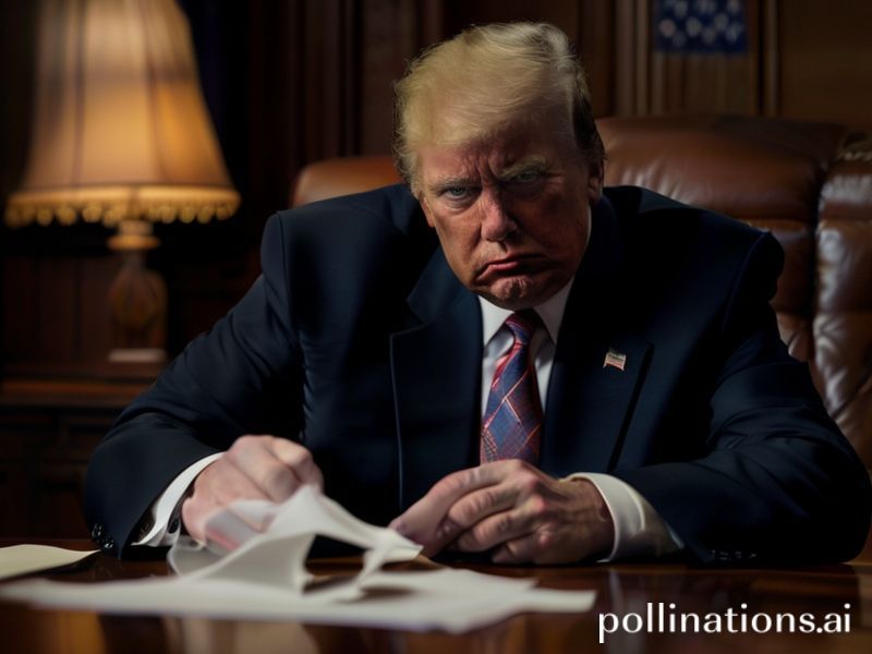 Trending: trump reads rubio note