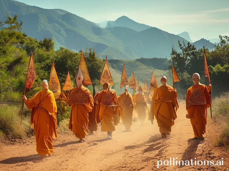 Trending: monks walk for peace