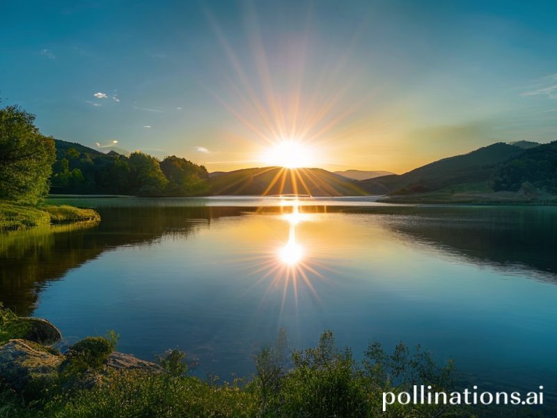 Trending: light of a clear blue morning
