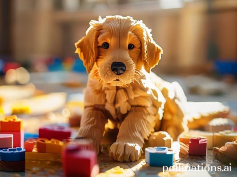 Trending: lego golden retriever puppy