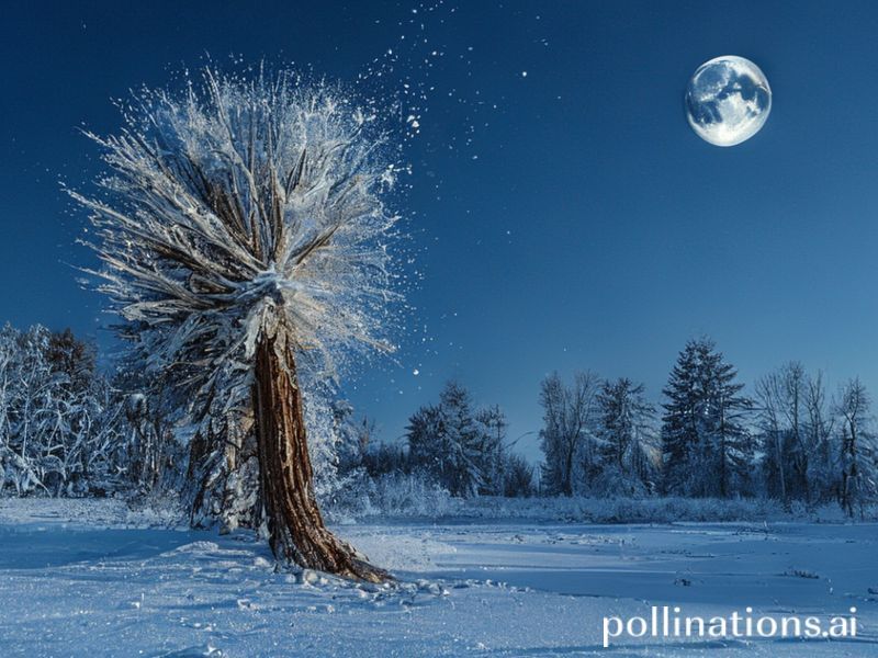 Trending: exploding trees due to cold