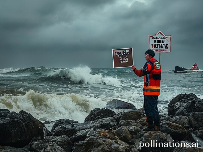 Trending: rnli safety warning waves