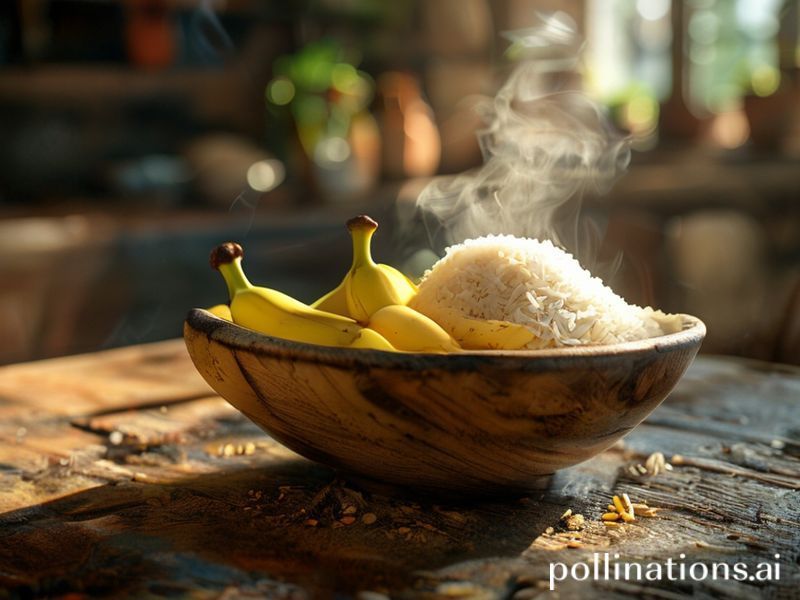 Trending: bananas and rice