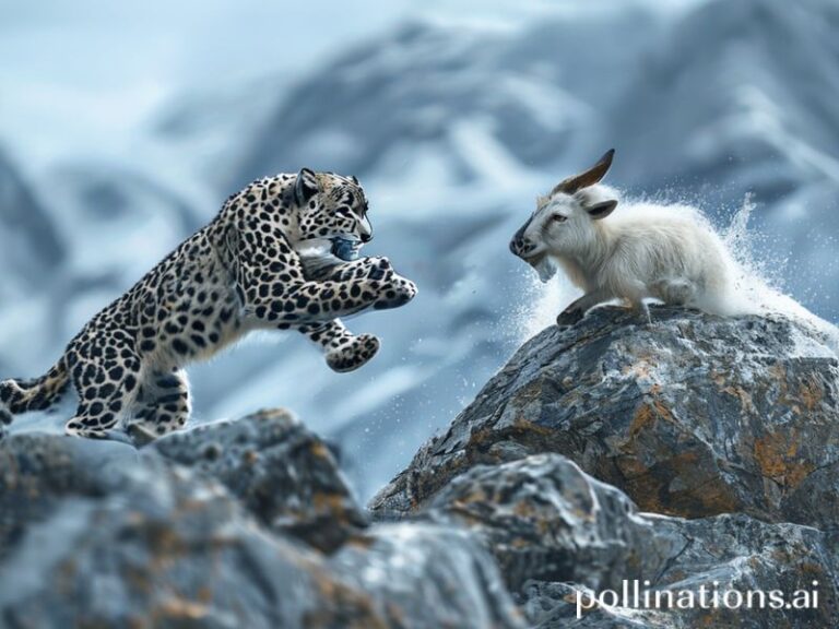 Trending: snow leopard attack
