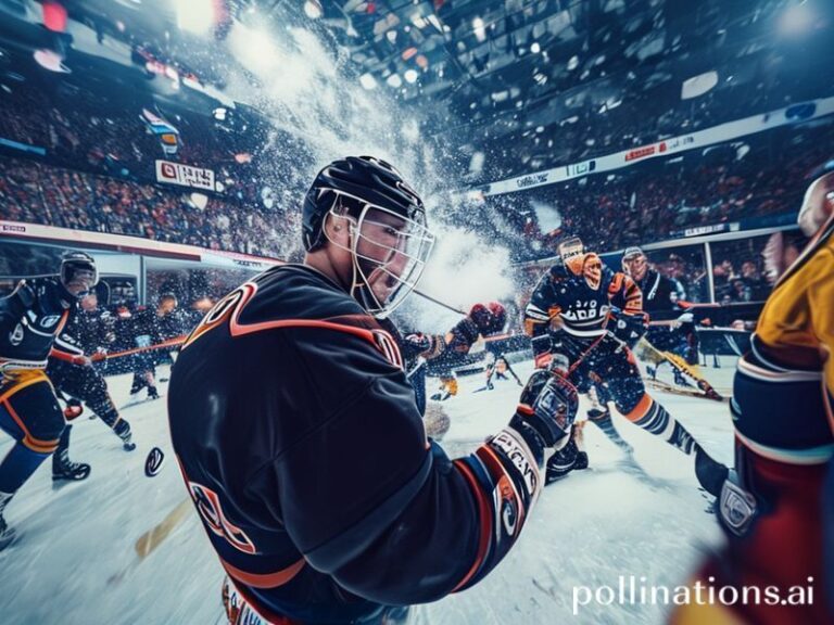 Trending: goalie fight