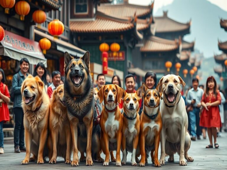 Seven Dogs Escape China: A Tale of Courage and Community