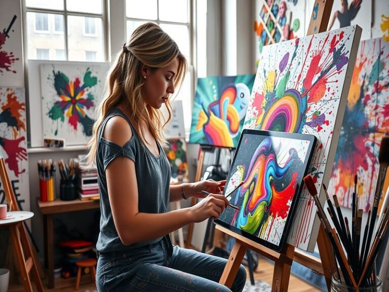 Madelyn Burke: The Artist Merging Physical and Digital Art