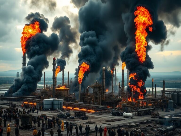 The Causes and Consequences of Oil Refinery Fires Explored