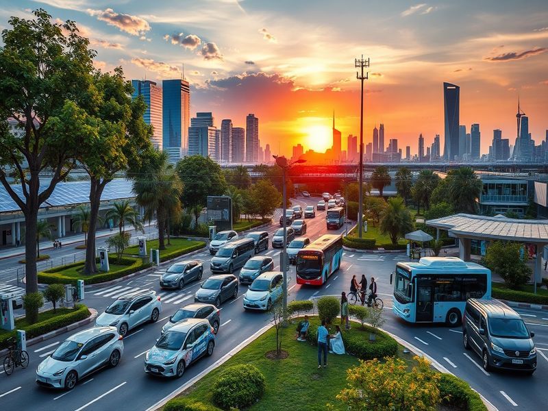 Electric Vehicles: A Global Perspective on Sustainable Transportation