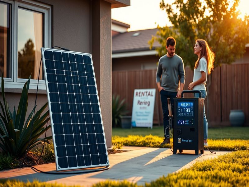 Plug In Solar Panels: Portable Energy for Your Home or Rental