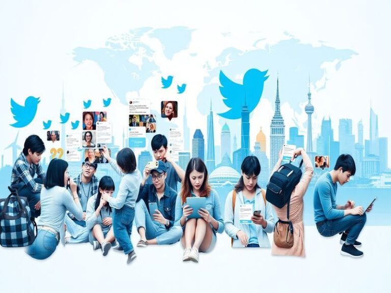 The Evolution of Twitter: A Global Perspective on Social Media