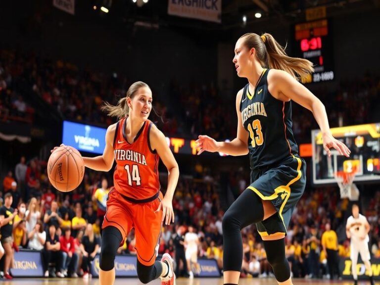 virginia cavaliers women’s basketball vs iowa hawkeyes women’s basketball timeline