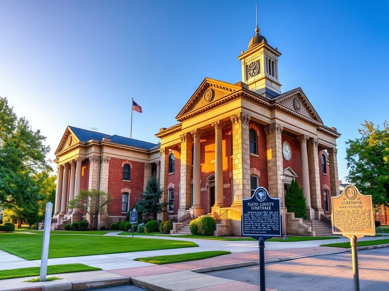 Discovering the Floyd County Courthouse: A Historical Overview