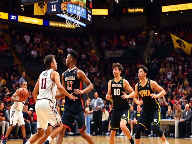 Virginia vs Iowa: A Clash of Styles in College Basketball
