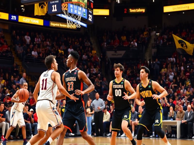 Virginia vs Iowa: A Clash of Styles in College Basketball
