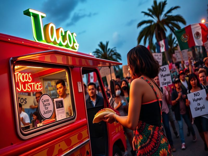 How Taco Trucks Became Global Symbols of Protest and Resistance