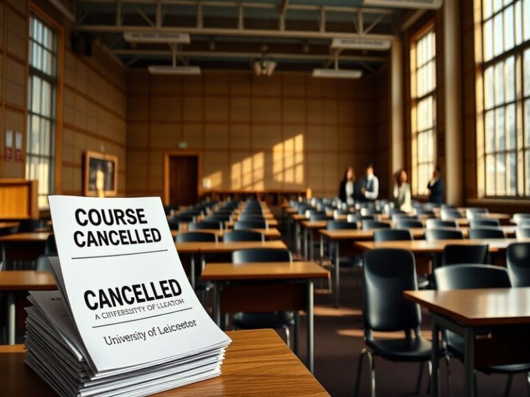 University of Leicester Course Closures: Causes and Effects