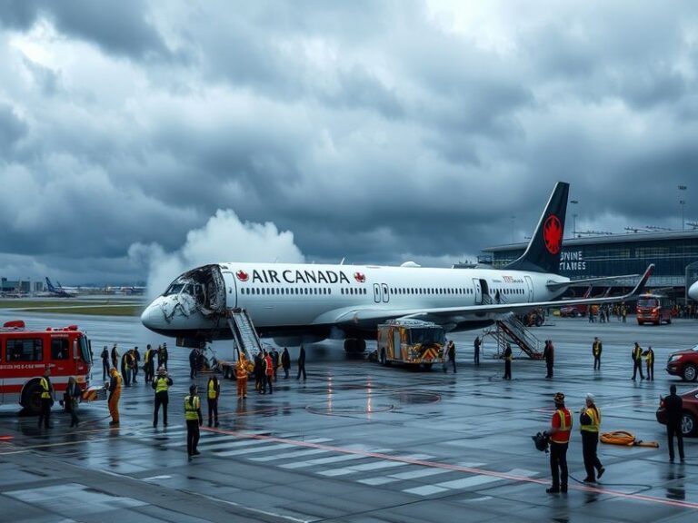 Air Canada Plane Crash: Investigating the Near-Disaster at Toronto Airport