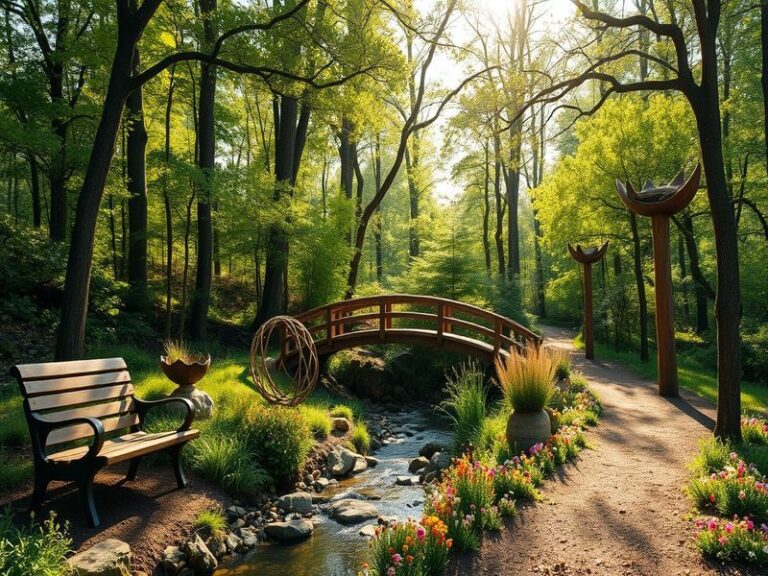 Forest Fixtures: Enhancing Nature’s Aesthetic and Functionality