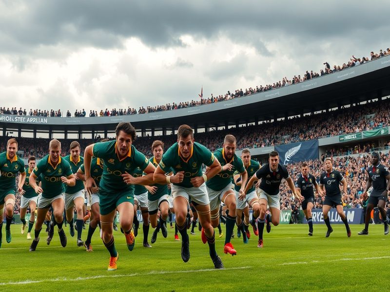 The Intense Rivalry: South Africa vs New Zealand in Rugby