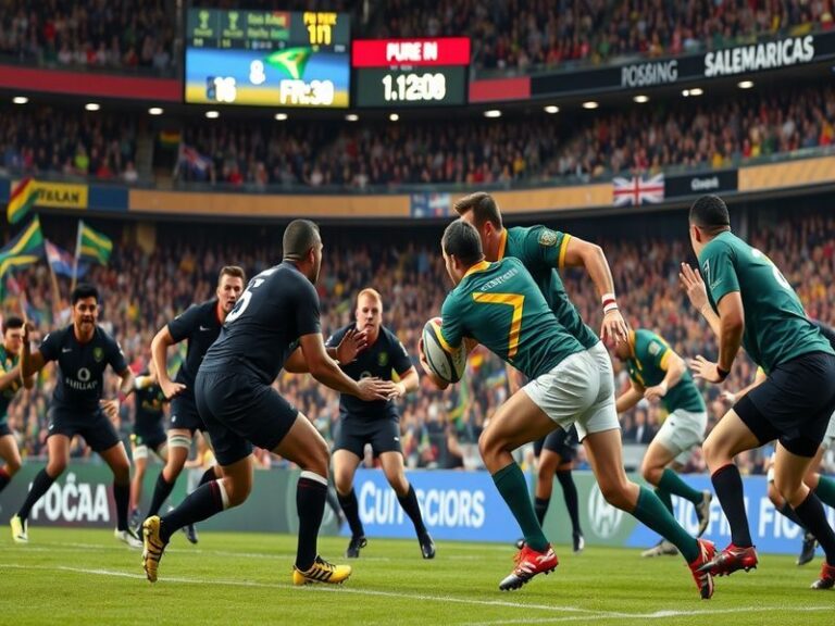 The Fierce Rivalry of South Africa vs New Zealand in Rugby