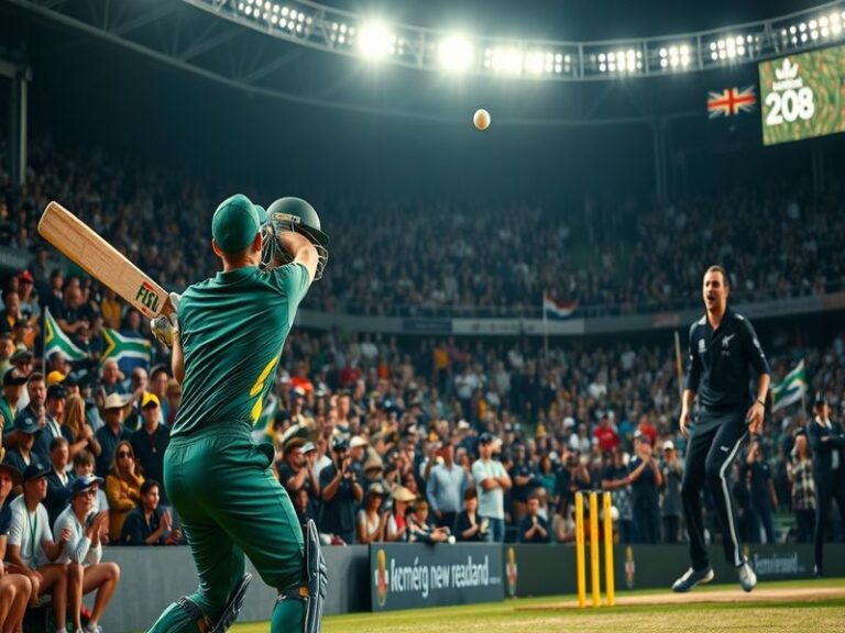 South Africa vs New Zealand: A Thrilling Cricket Rivalry