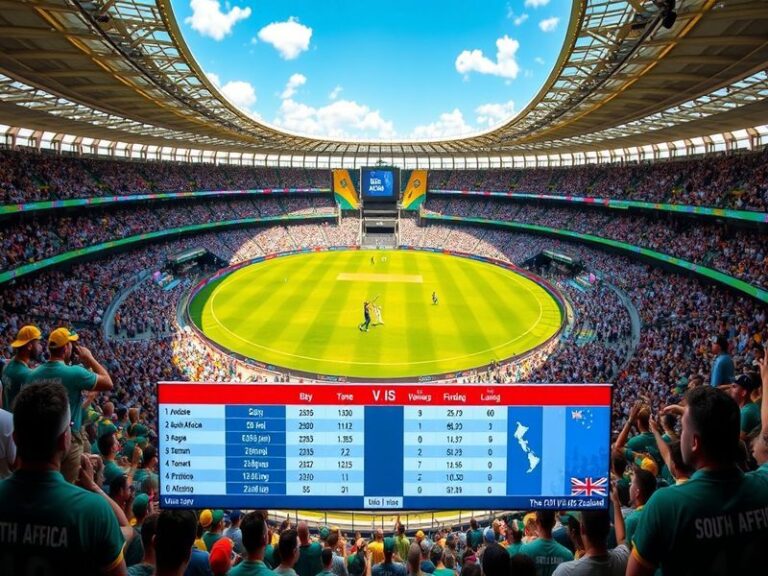 South Africa vs New Zealand Cricket Series: Full Scorecard Analysis