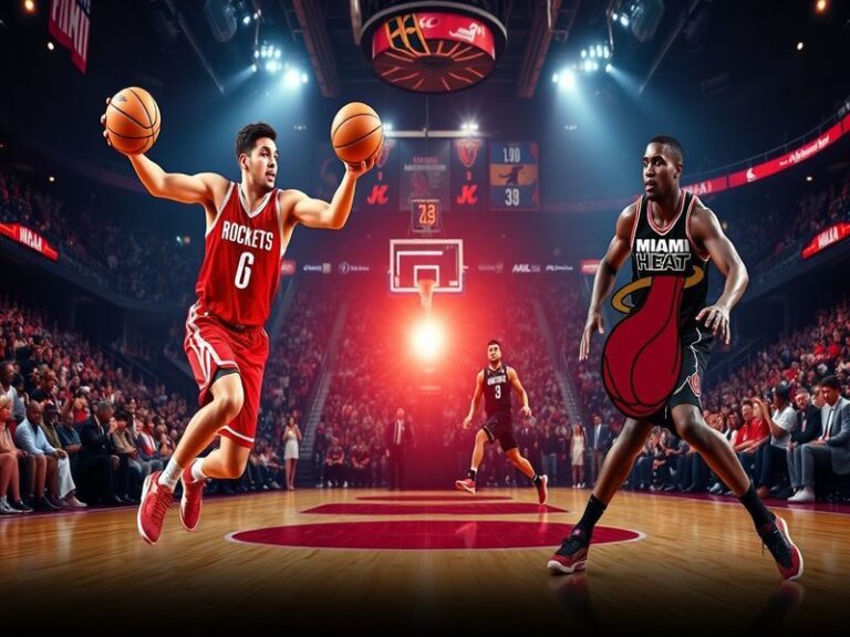 Rockets vs Heat: Exploring Their Contrasting Styles