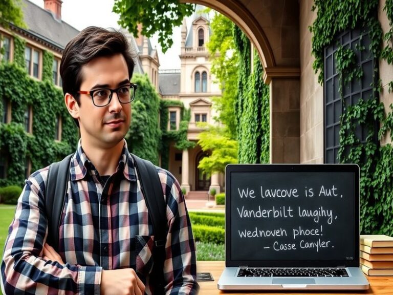 Exploring Chandler Bing and Vanderbilt: Humor Meets Academia