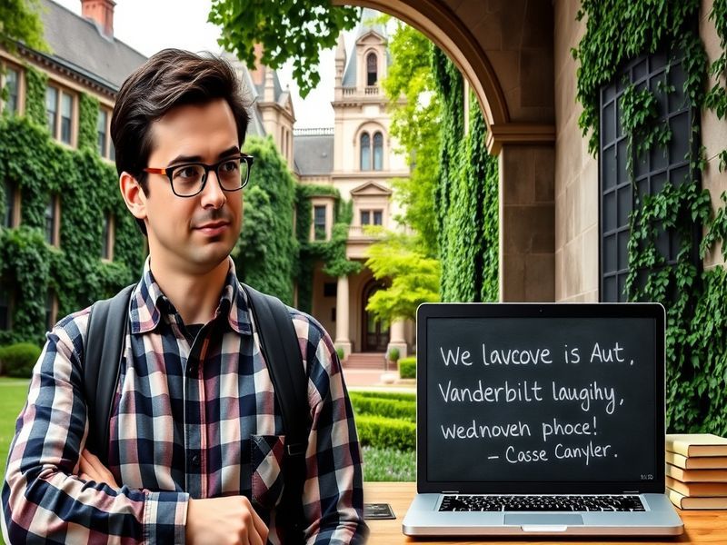 Exploring Chandler Bing and Vanderbilt: Humor Meets Academia