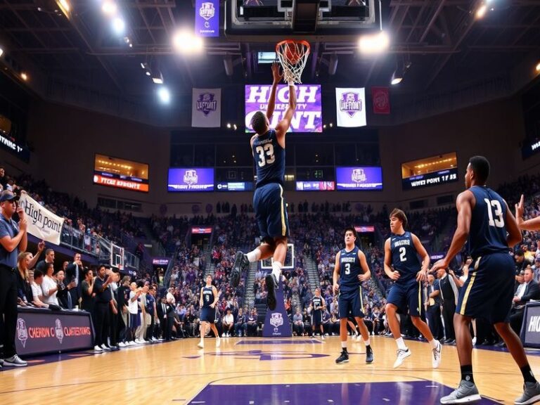 High Point University Basketball: Rising Contenders in NCAA