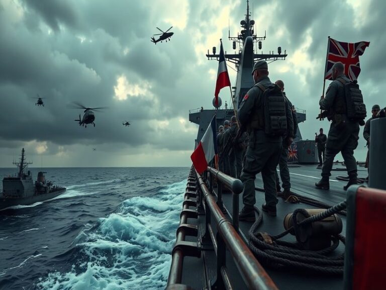 UK and French Forces Seize Russian Tanker Amid Rising Tensions