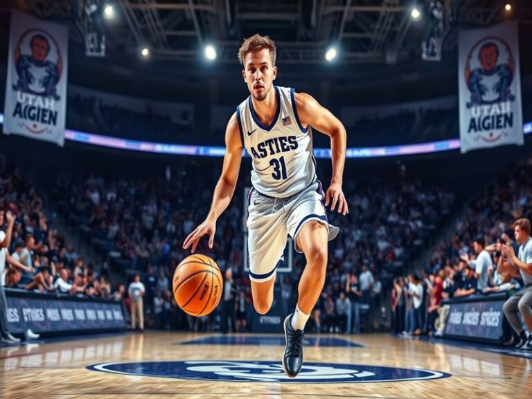 Drake Allen: Rising Star at Utah State Aggies Basketball