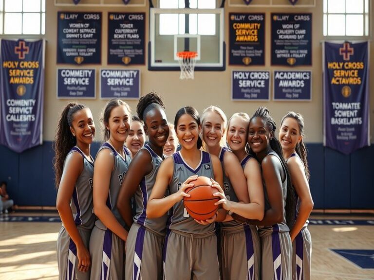 How Holy Cross Women’s Basketball Builds Success Beyond Wins