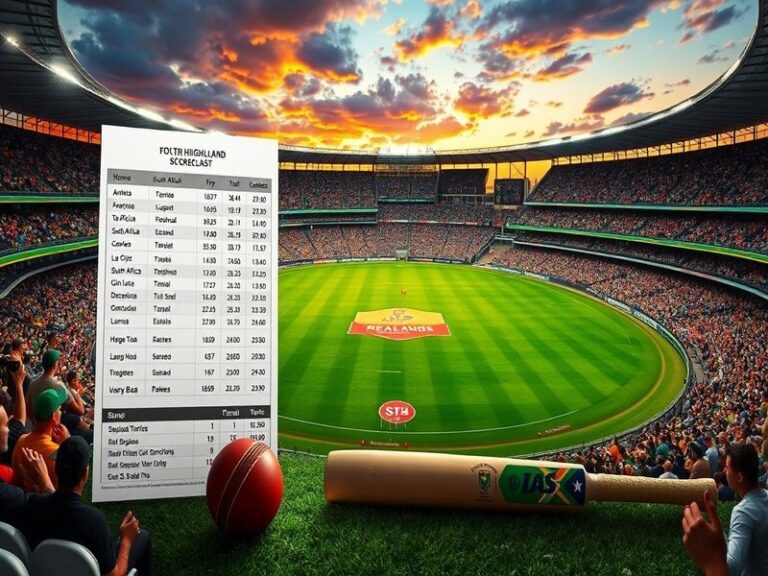 South Africa vs New Zealand: Match Scorecard Analysis
