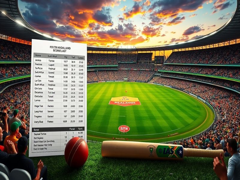 South Africa vs New Zealand: Match Scorecard Analysis
