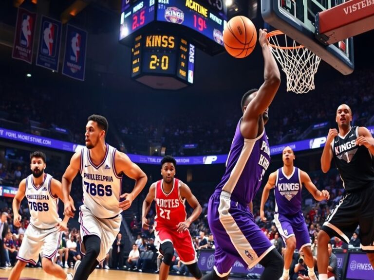 76ers vs Kings: A Clash of Styles in NBA Matchup