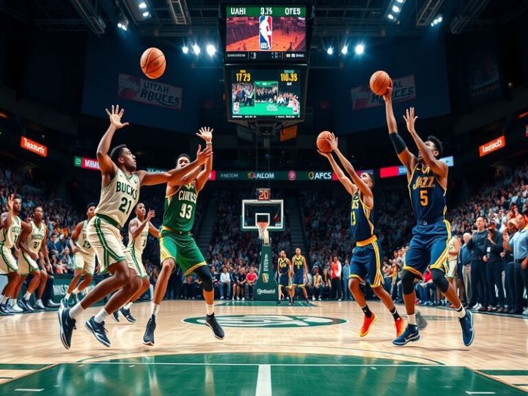 Bucks vs. Jazz: A Clash of Styles in NBA Matchup