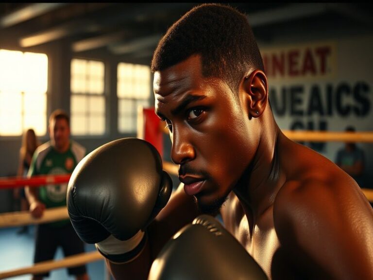 A dynamic action shot of Damone Clark in mid-play during an NFL game, wearing the New England Patriots jersey, set against a