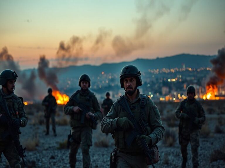 A split-screen image showing an Israeli Iron Dome interceptor missile engaging an incoming threat on the left, with a map of