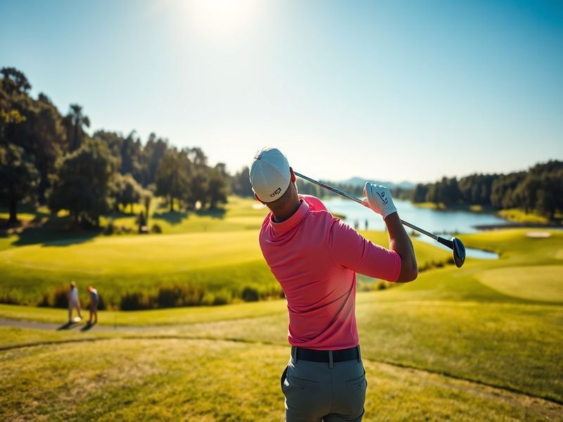 A picturesque view of the Copperhead Course at Innisbrook Resort during the Valspar Championship, showcasing lush greens and
